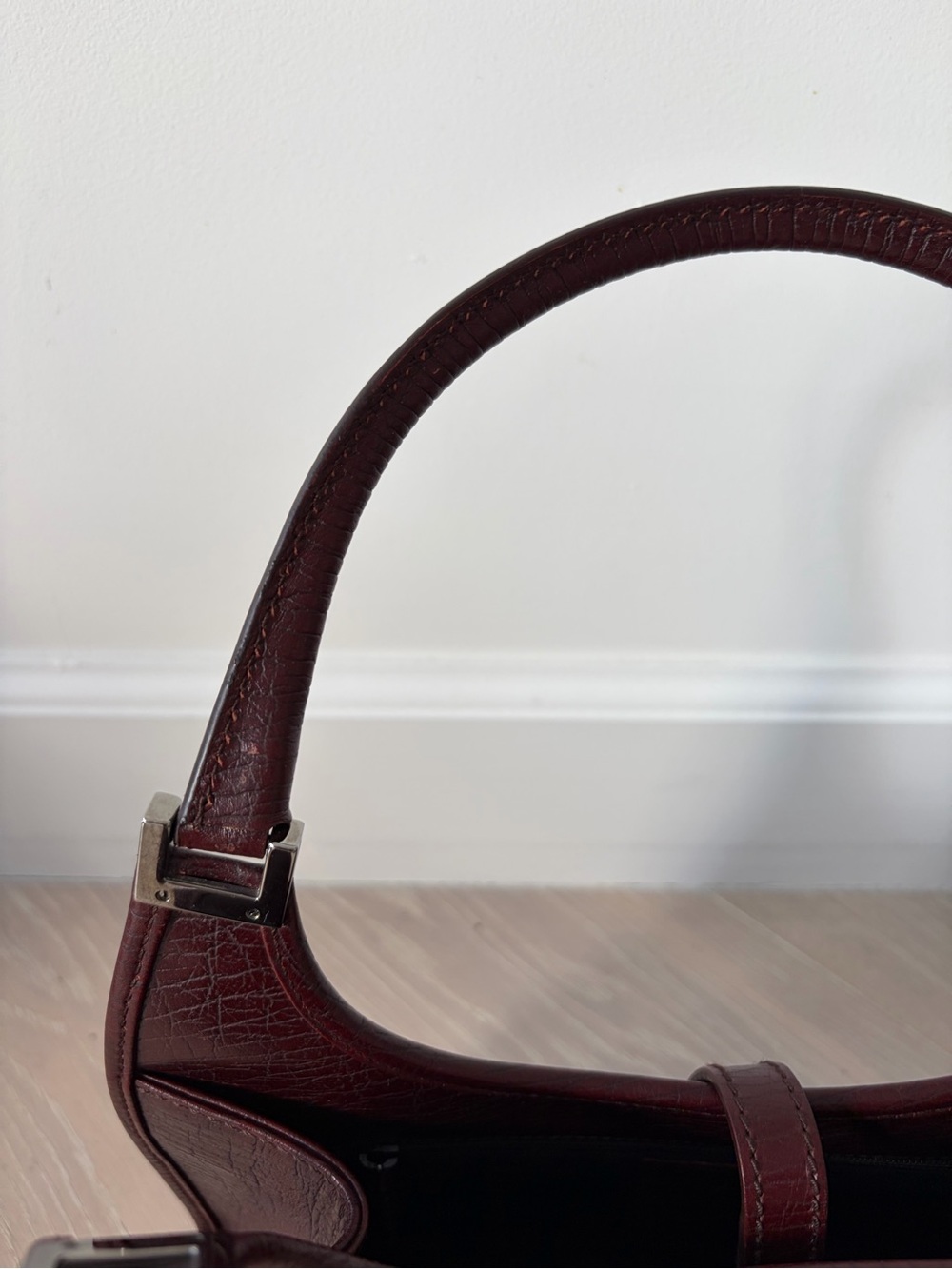 Gucci Jackie Bardot Mini Bag - excellent condition. Burgundy/Bordeaux/Brown - Picture 14 of 16